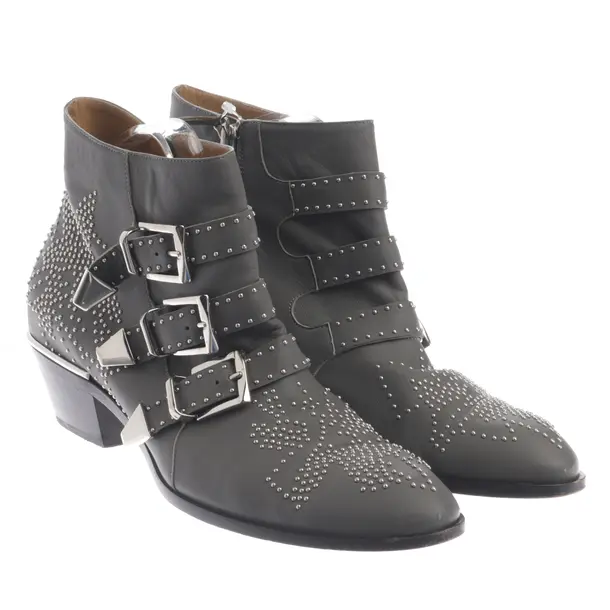 Ankle Boots in Gray, , Chloé