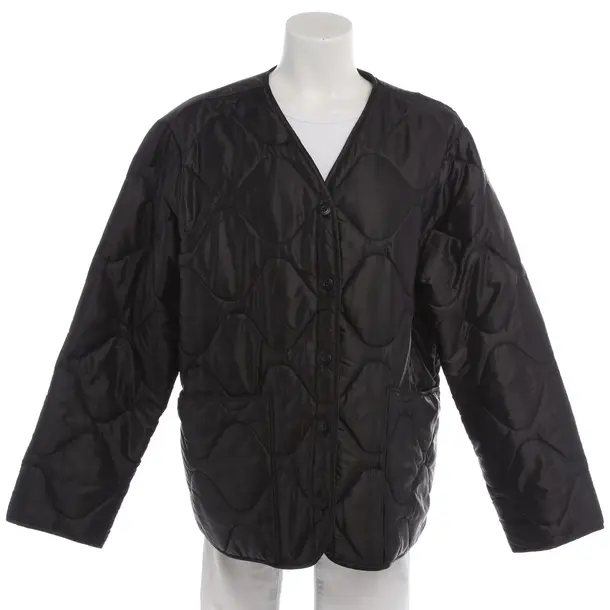 Mid-Season Jacket in Black, Polyester, Anine Bing