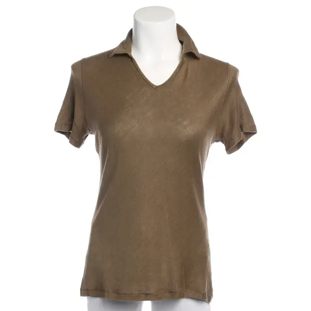 Shirt in Braun, Leinen, Brunello Cucinelli