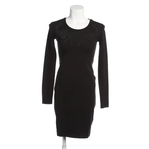 Kleid in Schwarz, Baumwolle, Versace Jeans
