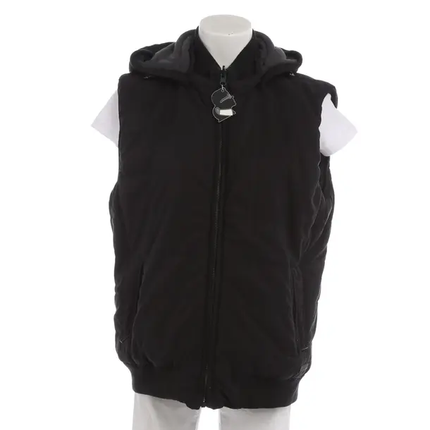 Weste in Schwarz, Baumwolle, Karl Lagerfeld