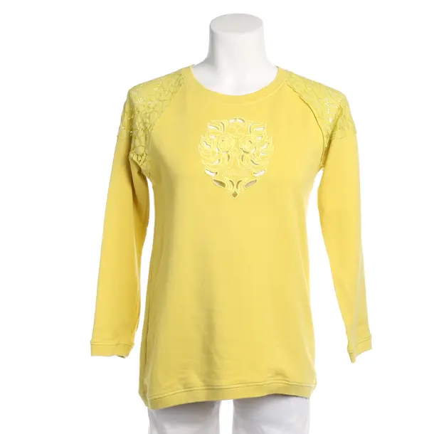 Sweatshirt in Yellow, Cotton, Just Cavalli