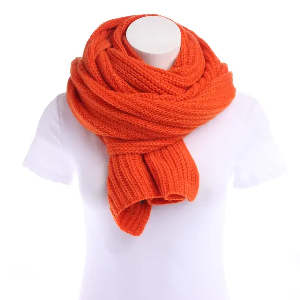 Scarf in Orange, Cashmere, Iris von Arnim