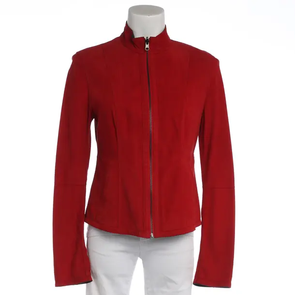 Lederjacke in Rot, Leder, Schyia