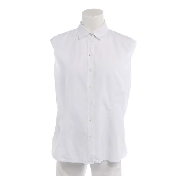 Blouse in White, Cotton, Van Laack