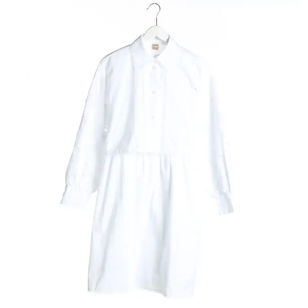 Dress in White, Cotton, Hugo Boss