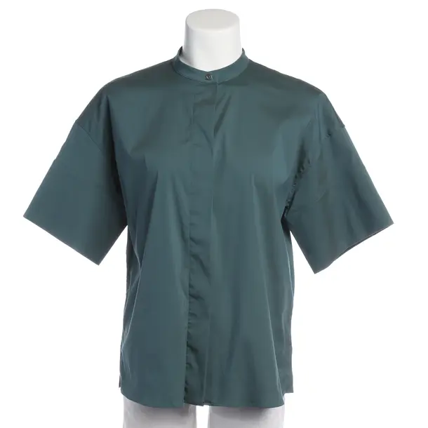 Bluse in Grün, Baumwolle, Jil Sander