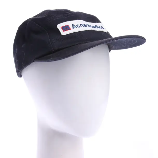 Cap in Blue, Cotton, Acne Studios
