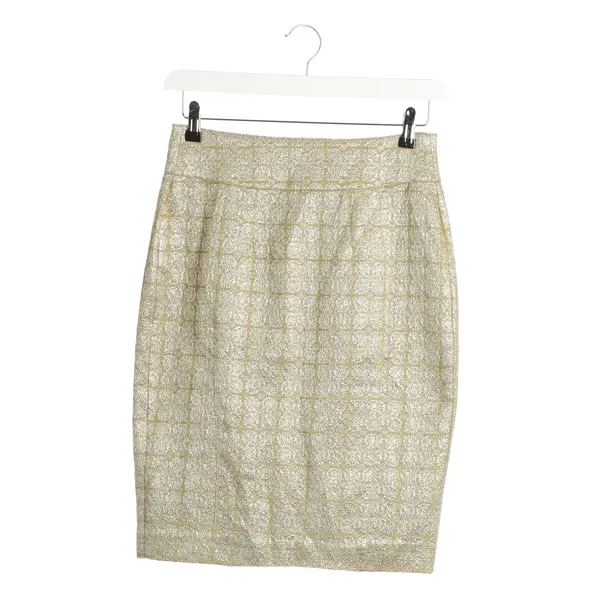 Skirt in Metallic, Cotton, Burberry London