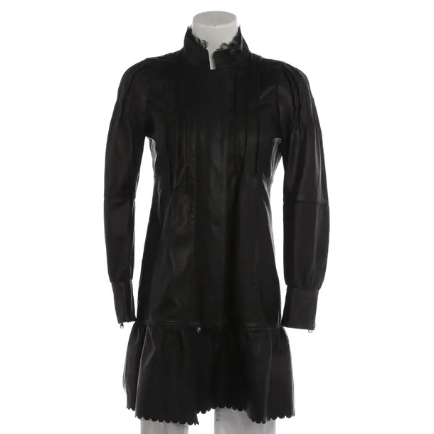 LeatherJacket in Black, Leather, Red Valentino