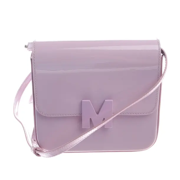 Shoulder Bag in Purple, Leather, MSGM