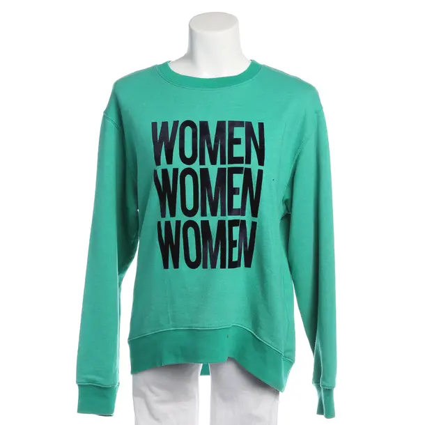 Sweatshirt in Green, Cotton, Sandro