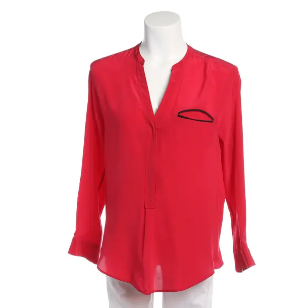 Blouse in Red, Silk, Sandro
