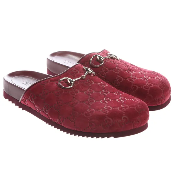 Mules in Rot, , Gucci