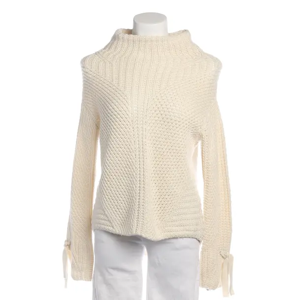 Jumper in White, Wool, Marc O'Polo