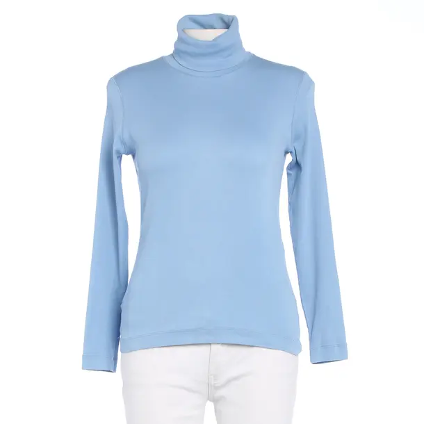 Long Sleeve Shirt in Blue, Cotton, Marc Cain