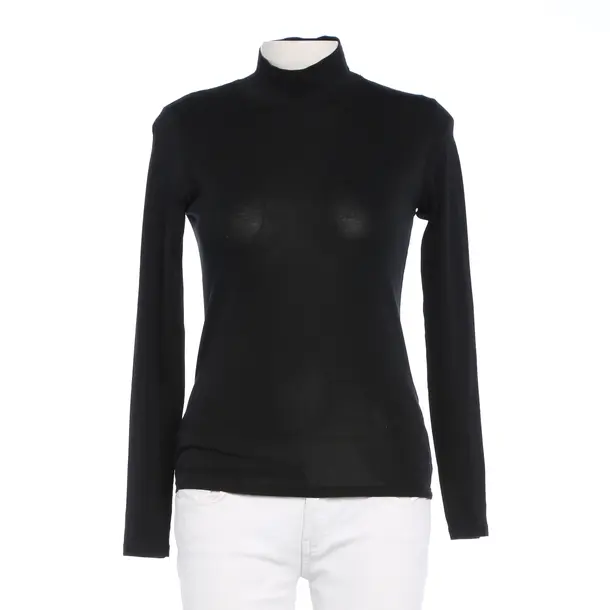 Long Sleeve Shirt in Black, Cotton, Marc Cain