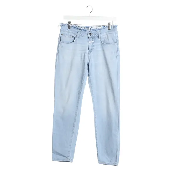 Jeans Straight Fit in Blau, Baumwolle, Closed