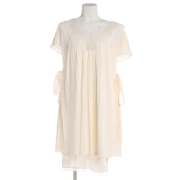 Dress in White, Polyester, Twin Set