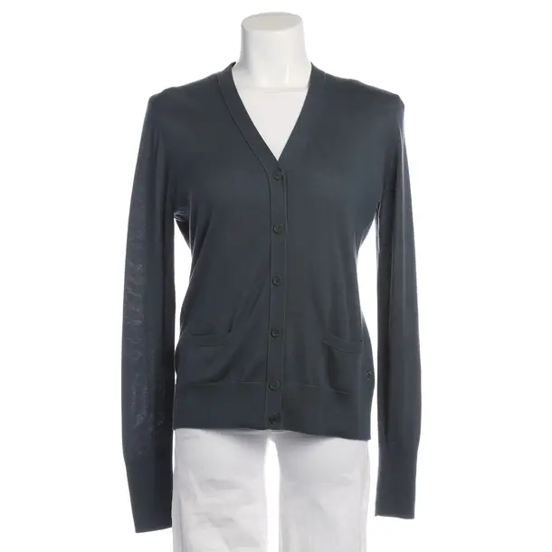 Strickjacke in Blau, Kaschmir, Loro Piana