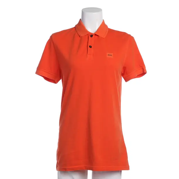 Poloshirt in Orange, Baumwolle, Hugo Boss Black Label