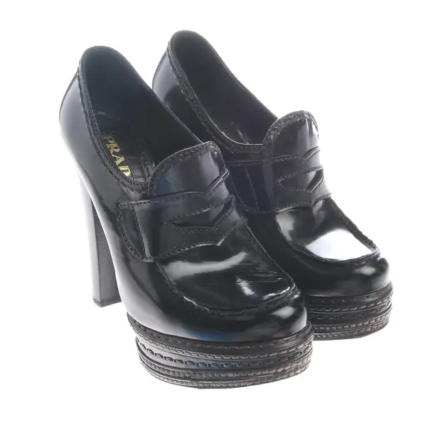 Ankle Pumps in Schwarz, , Prada