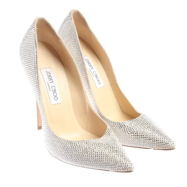 Pumps in Metallic, , Jimmy Choo