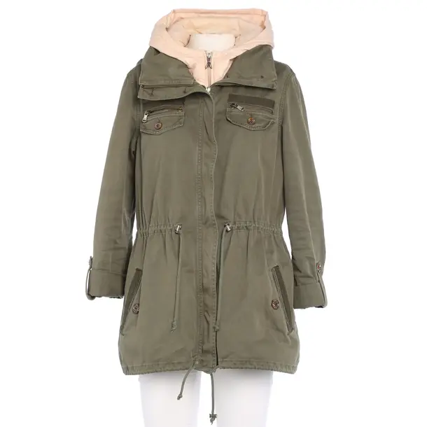 Mid-Season Jacket in Green, Polyamide, Patrizia Pepe