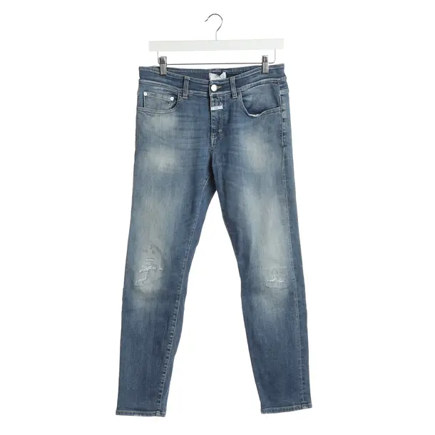 Straight Fit Jeans in Blue, Cotton, Closed
