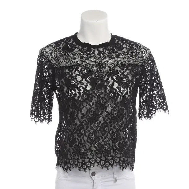 Shirt in Black, Polyester, Sandro