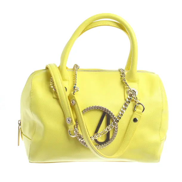Handtasche in Gelb, Leder, Versace Jeans