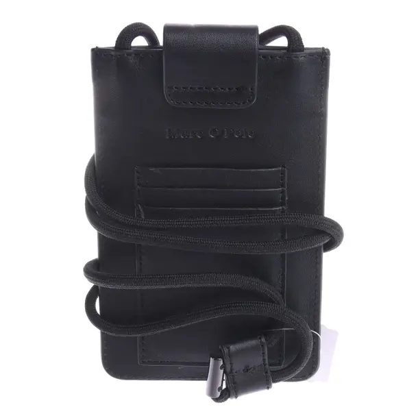 Handyhülle in Schwarz, Leder, Marc O'Polo
