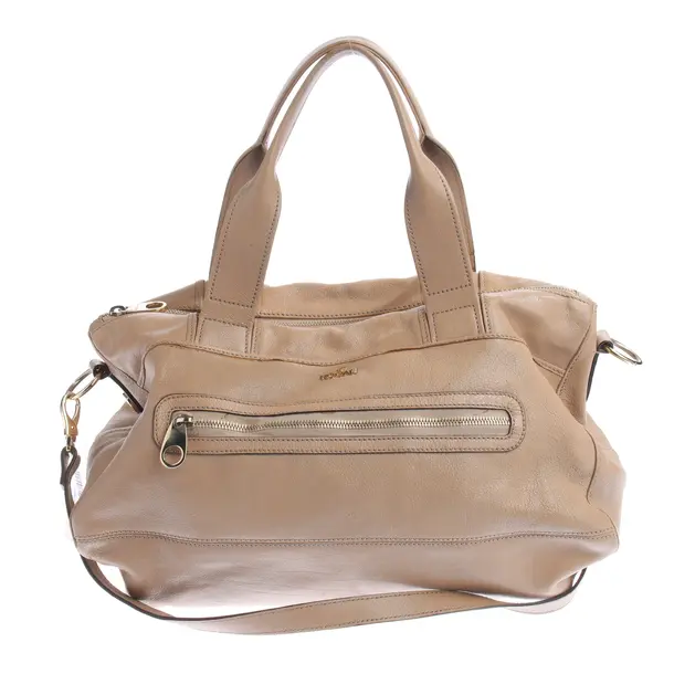 Handbag in Brown, Leather, Hogan