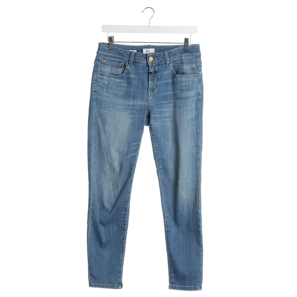 Straight Fit Jeans in Blue, Cotton, Closed