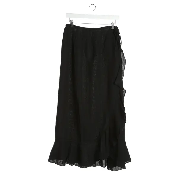 Skirt in Black, Linen, Max Mara