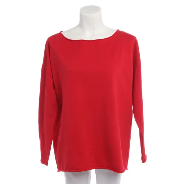 Sweatshirt in Red, Cotton, Juvia