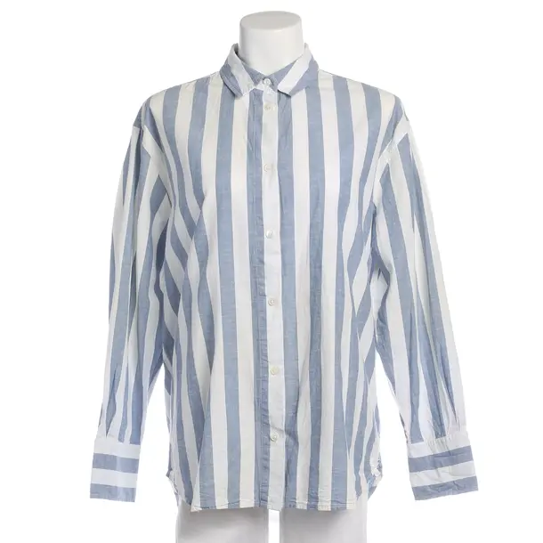 Blouse in White, Cotton, Anine Bing