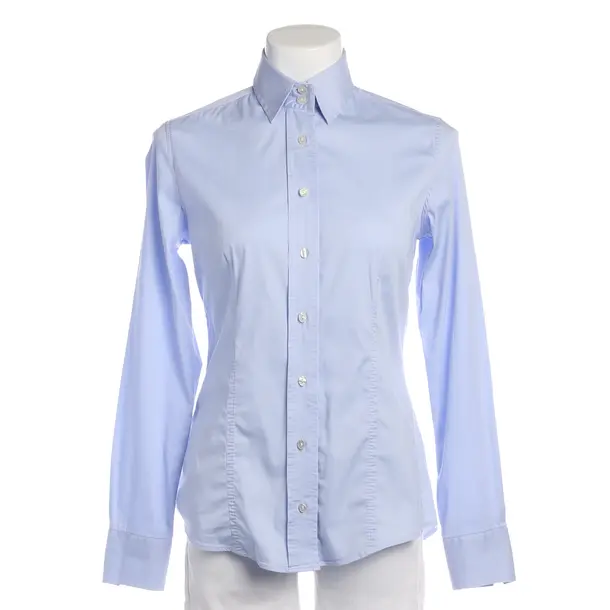 Bluse in Blau, Baumwolle, Soluzione
