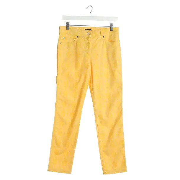 Pants in Yellow, Cotton, Escada