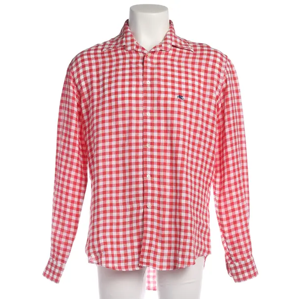 Shirt in Red, Linen, Etro