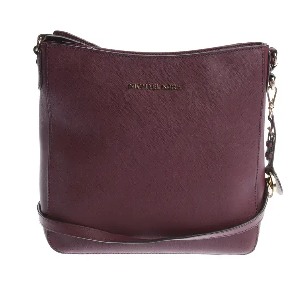 Schultertasche in Rot, Leder, Michael Kors
