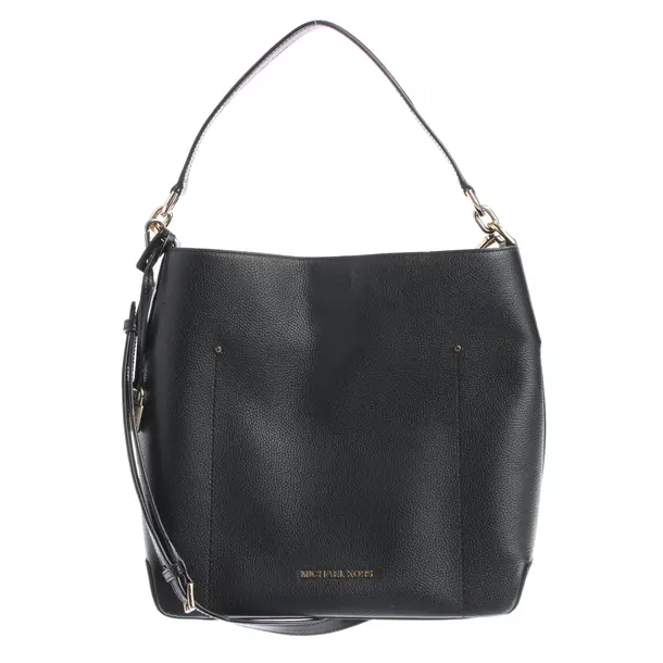 Shoulder Bag in Black, Leather, Michael Kors