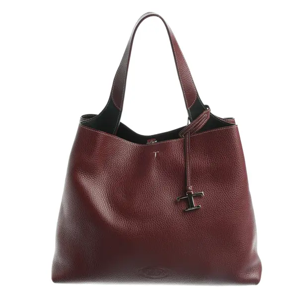 Shoulder Bag in Red, Leather, Tod´s