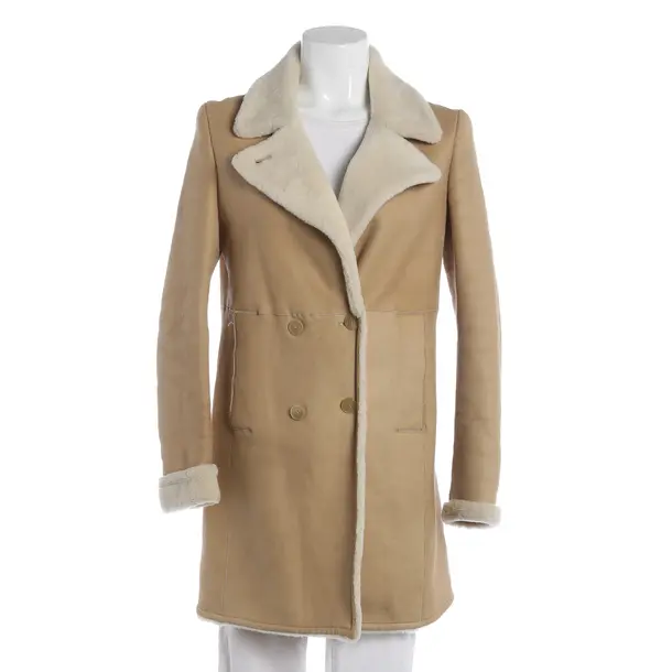 Giacca in pelle, in Marrone chiaro, Pelle, Jil Sander