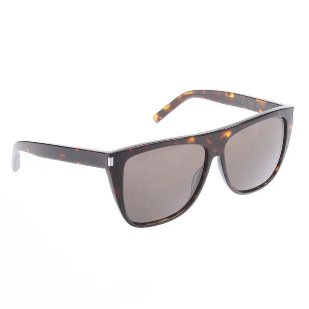 Sonnenbrille in Braun, Kunststoff, Saint Laurent