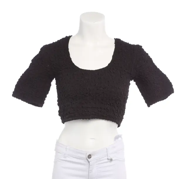 Shirt in Schwarz, Baumwolle, Ganni