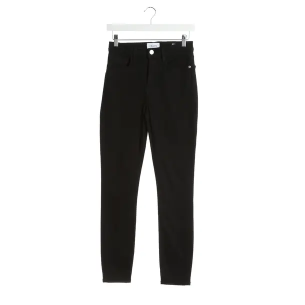 Jeans Skinny in Schwarz, Baumwolle, Frame
