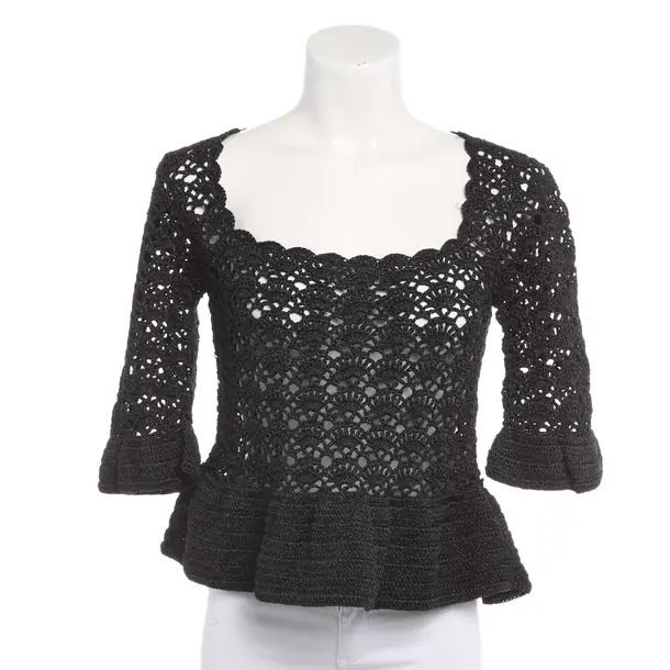 Shirt in Schwarz, Polyamid, Ganni