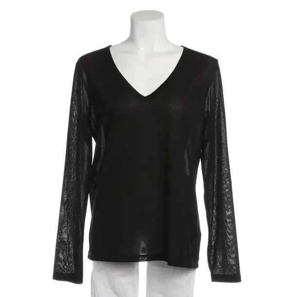 Long Sleeve Shirt in Black, Viscose, Mos Mosh