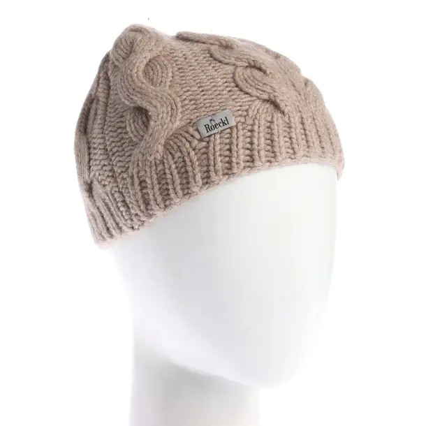 Beanie in Brown, Wool, Roeckl